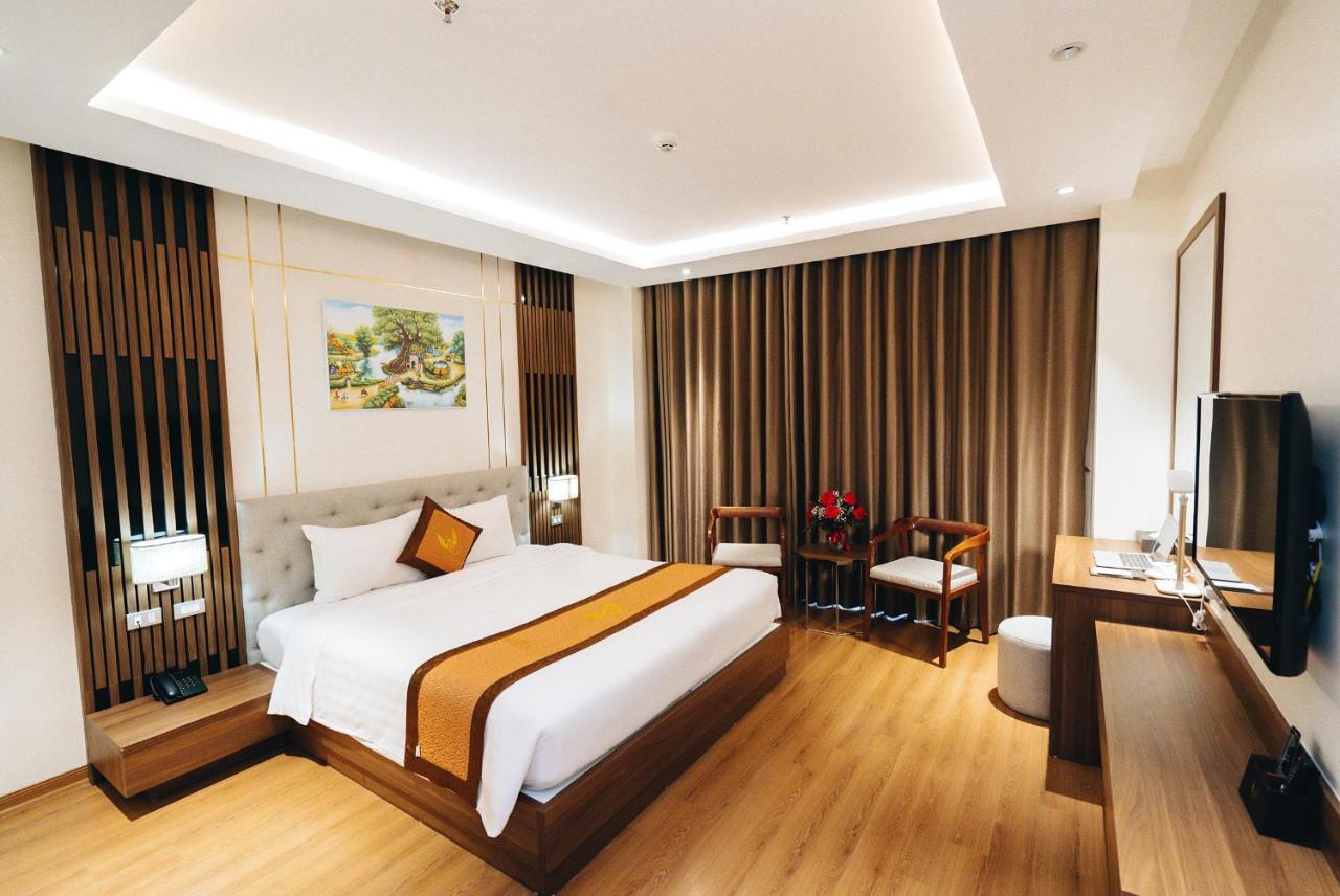 Manh Quan Luxury Hotel Vinh Yen Kültér fotó