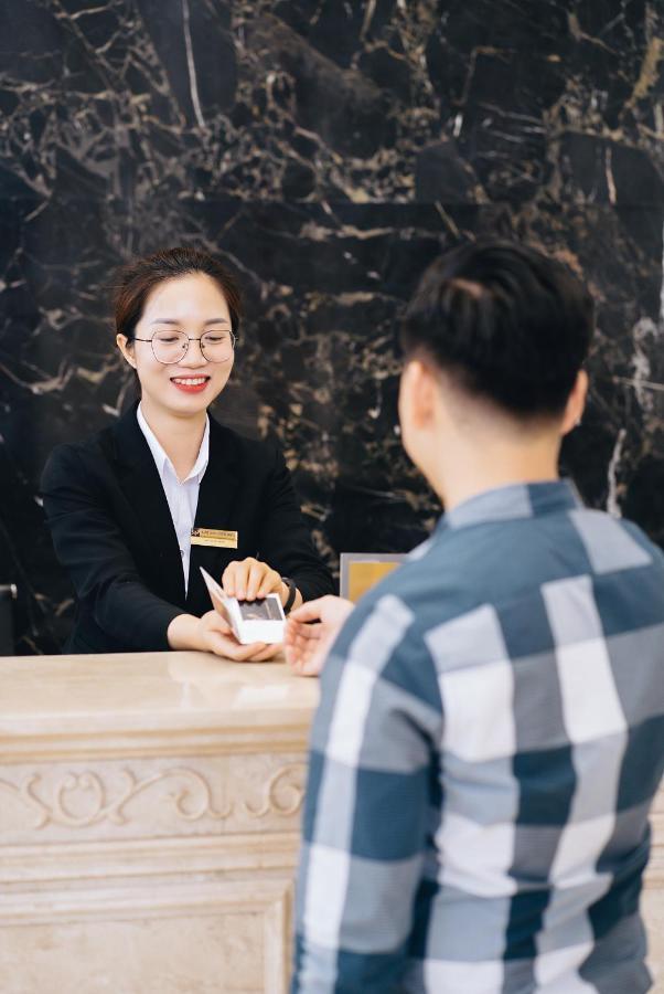 Manh Quan Luxury Hotel Vinh Yen Kültér fotó