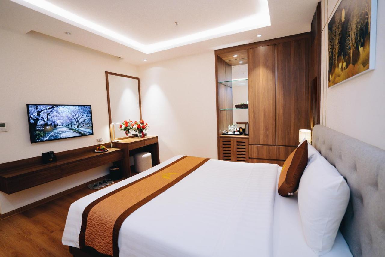 Manh Quan Luxury Hotel Vinh Yen Kültér fotó