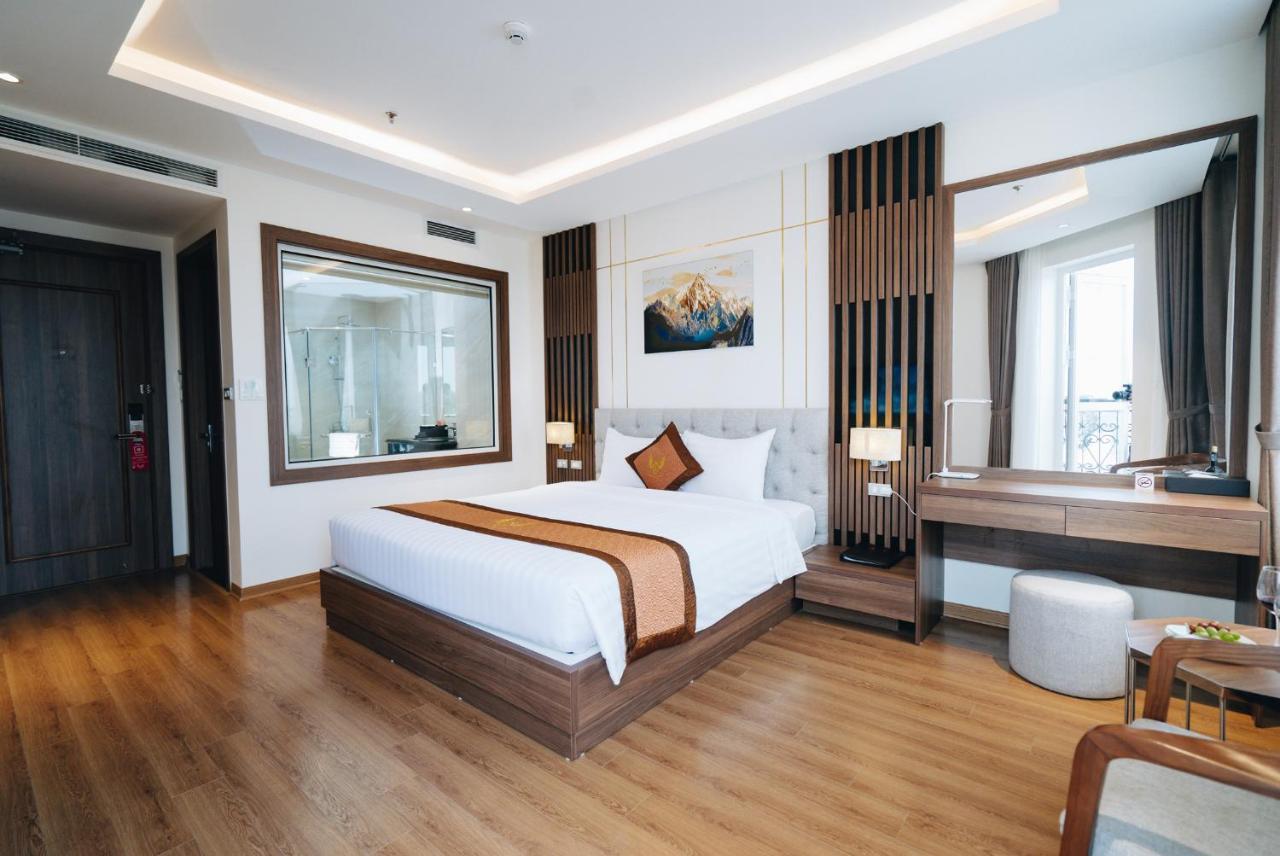 Manh Quan Luxury Hotel Vinh Yen Kültér fotó