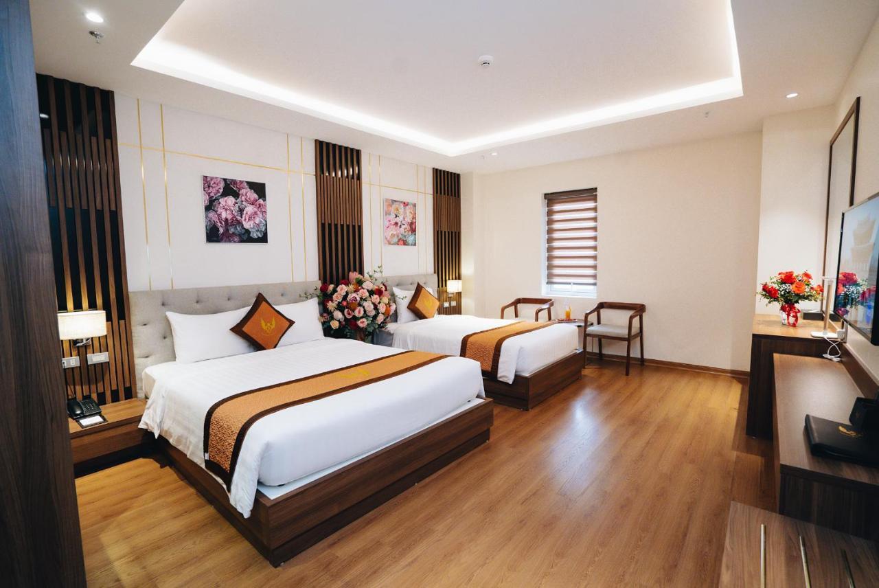 Manh Quan Luxury Hotel Vinh Yen Kültér fotó