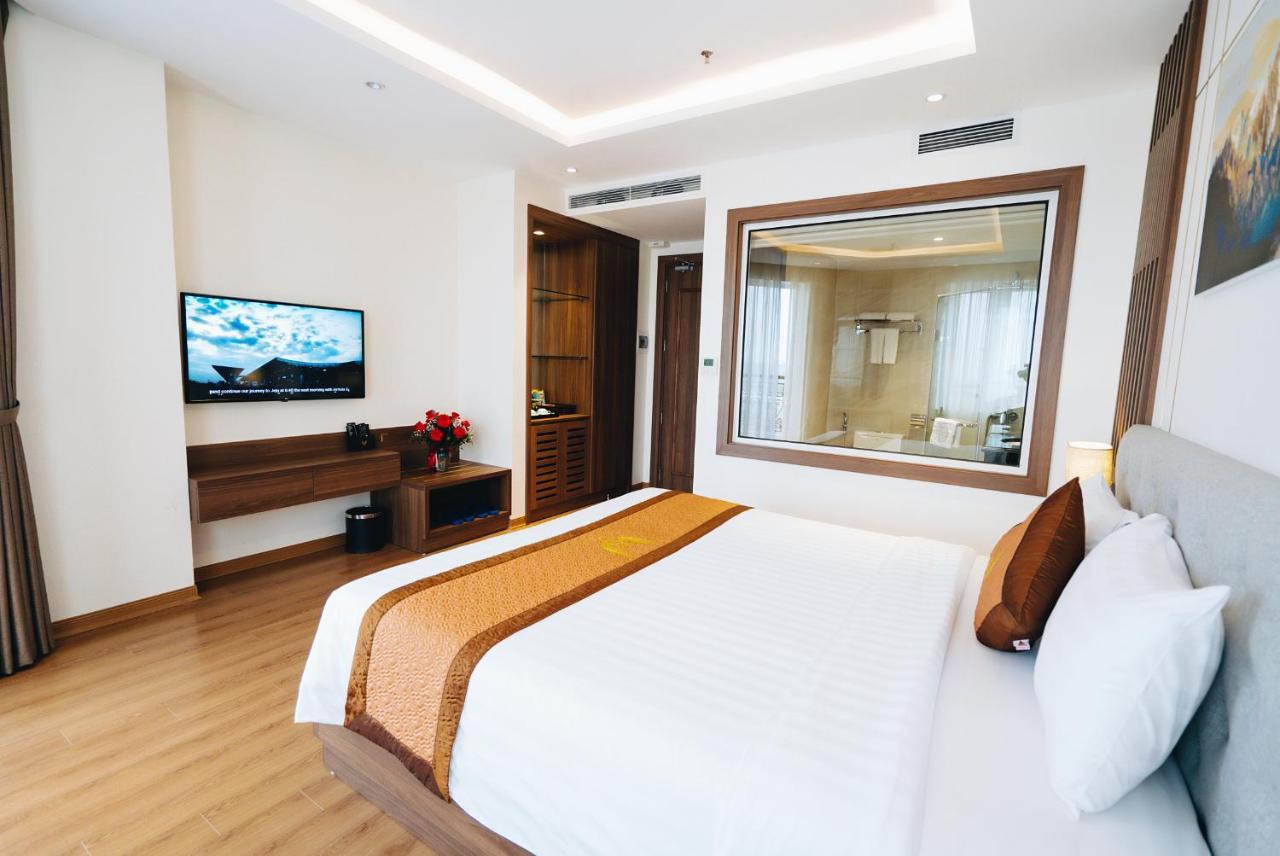 Manh Quan Luxury Hotel Vinh Yen Kültér fotó