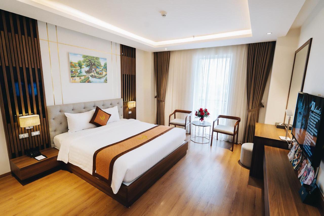 Manh Quan Luxury Hotel Vinh Yen Kültér fotó