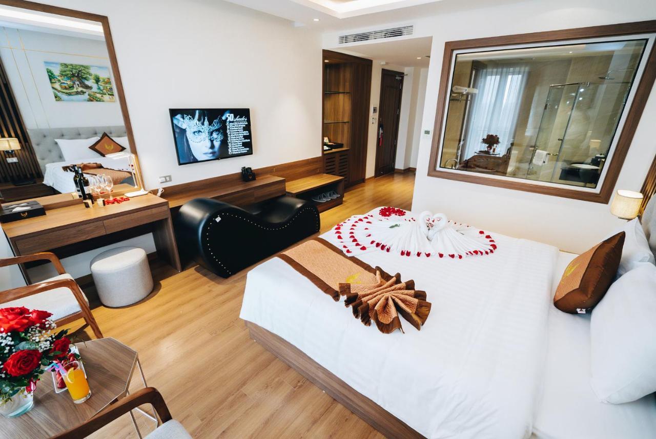 Manh Quan Luxury Hotel Vinh Yen Kültér fotó