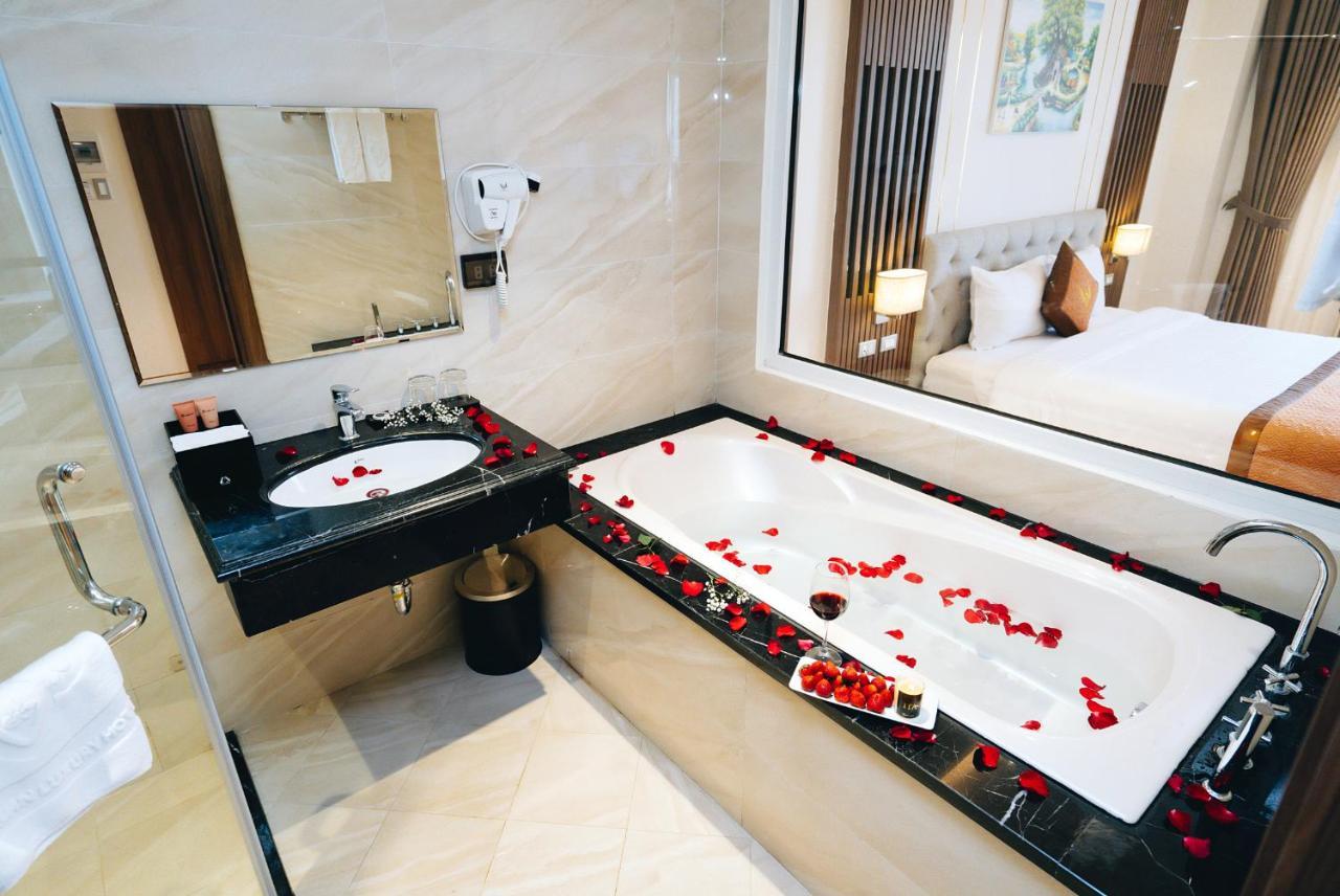 Manh Quan Luxury Hotel Vinh Yen Kültér fotó